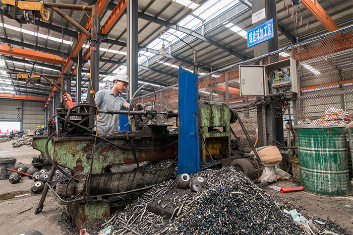 平湖网架配件车间